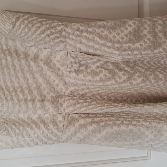 Anne Taylor Size 10 cream dress - Picture 3 of 5